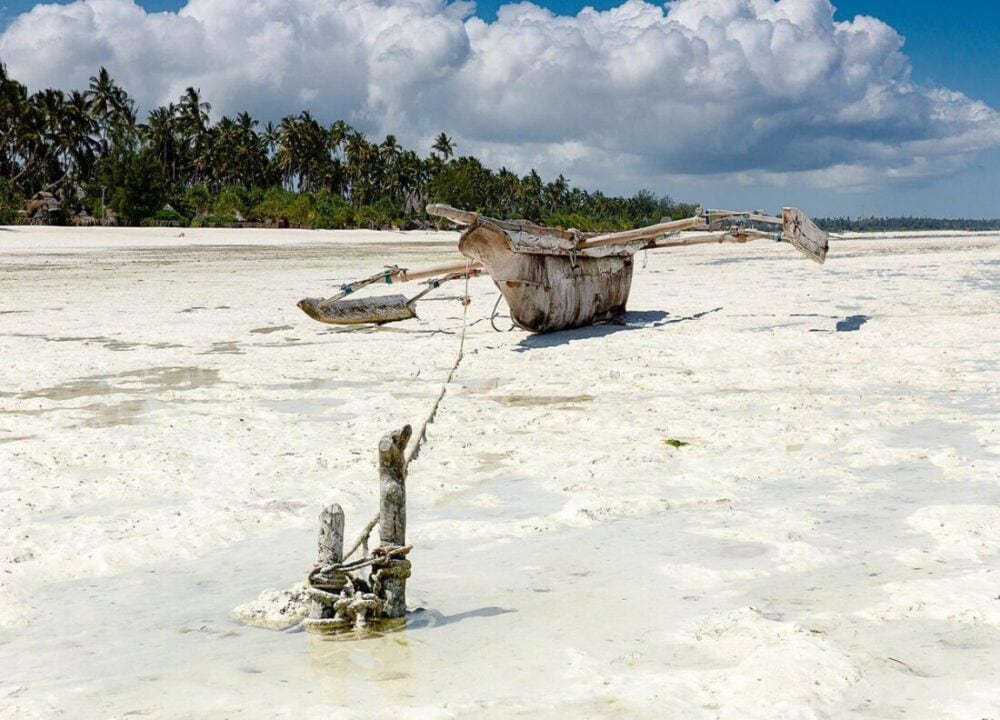 Podróż? Czy tam jest bezpiecznie? 18 łódka na Zanzibarze