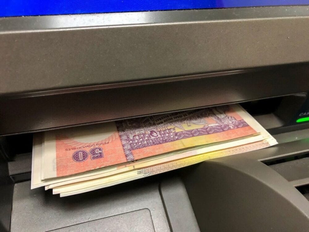 bankomat w Hawanie