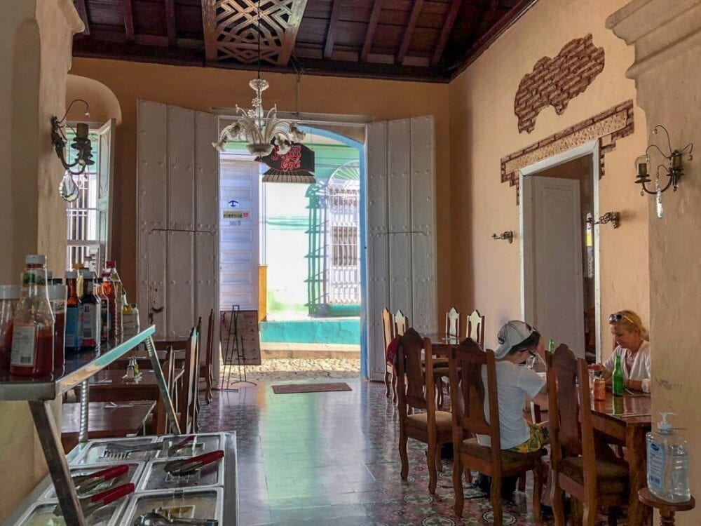 restauracja w Trynidad