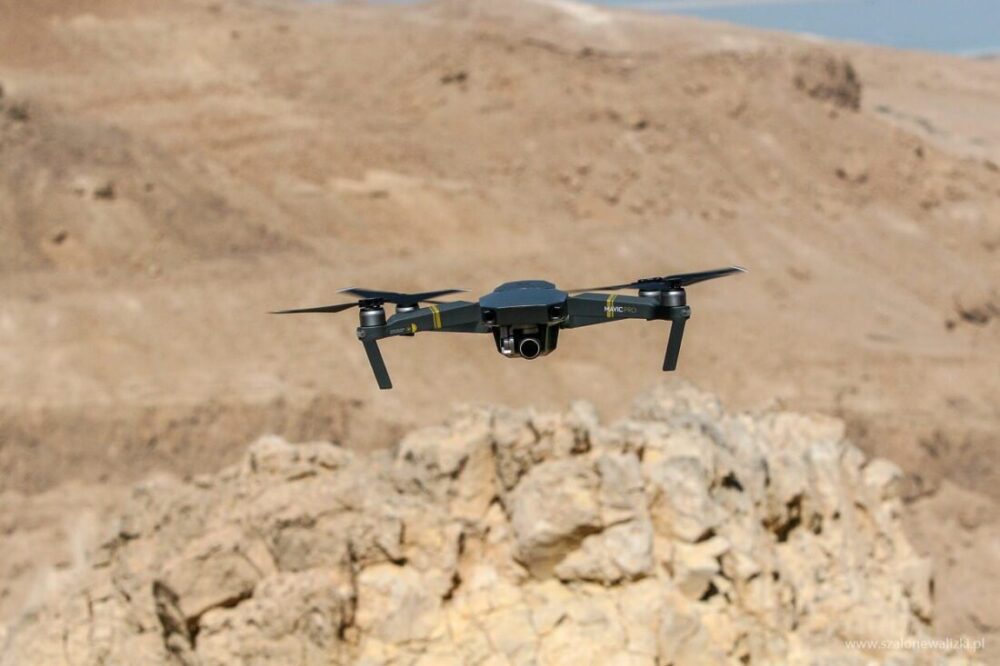 latanie dronem w izraelu