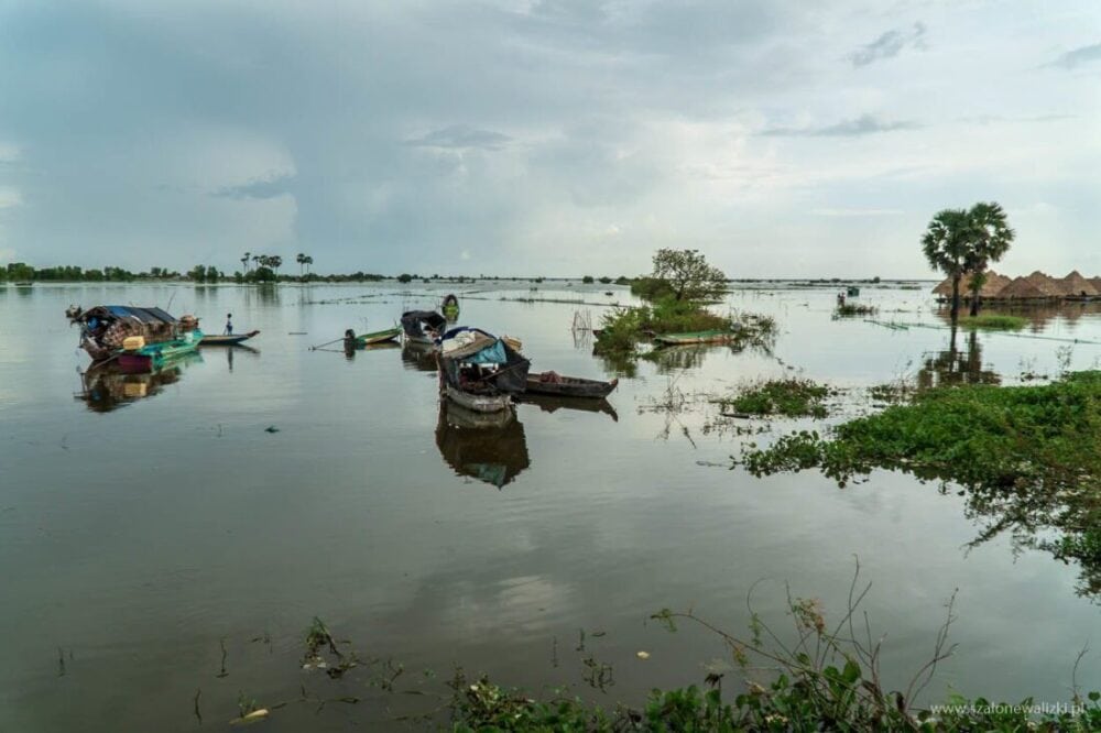 tonle sap w kambodży