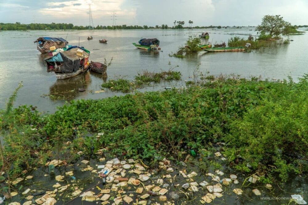tonle sap w kambodży