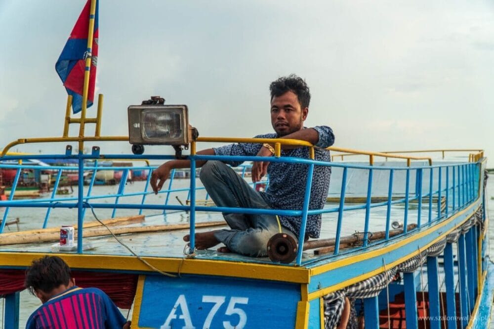 tonle sap w kambodży