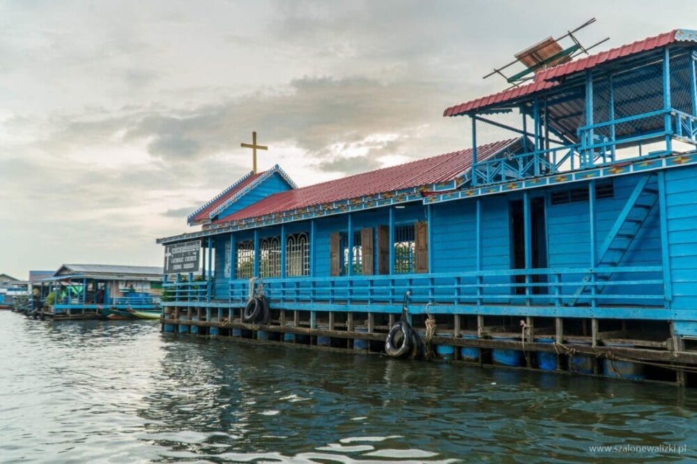 tonle sap w kambodży