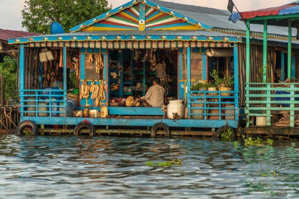 tonle sap w kambodży