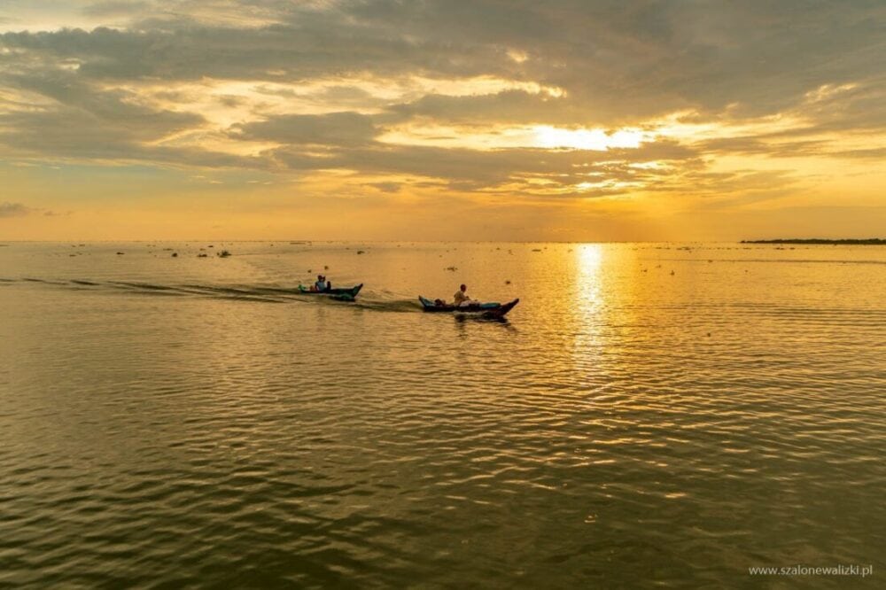 tonle sap w kambodży