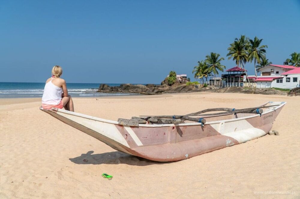 Najpiękniejsze plaże Sri Lanki - przegląd subiektywny Szalonych Walizek 28 plaża ahungalla