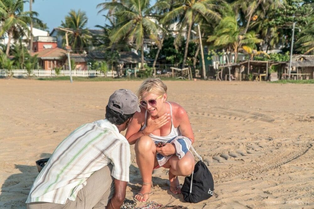 Angielski dla każdego czyli jak uczyć się w podróży 26 plaża w Negombo - Sri Lanka
