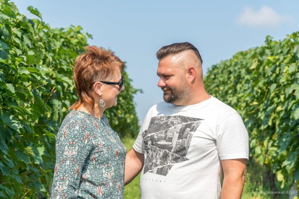 Winnica Nad Jarem koło Sandomierza. Hobby czy już pomysł na życie? 55 Sylwia i Mateusz Paciura