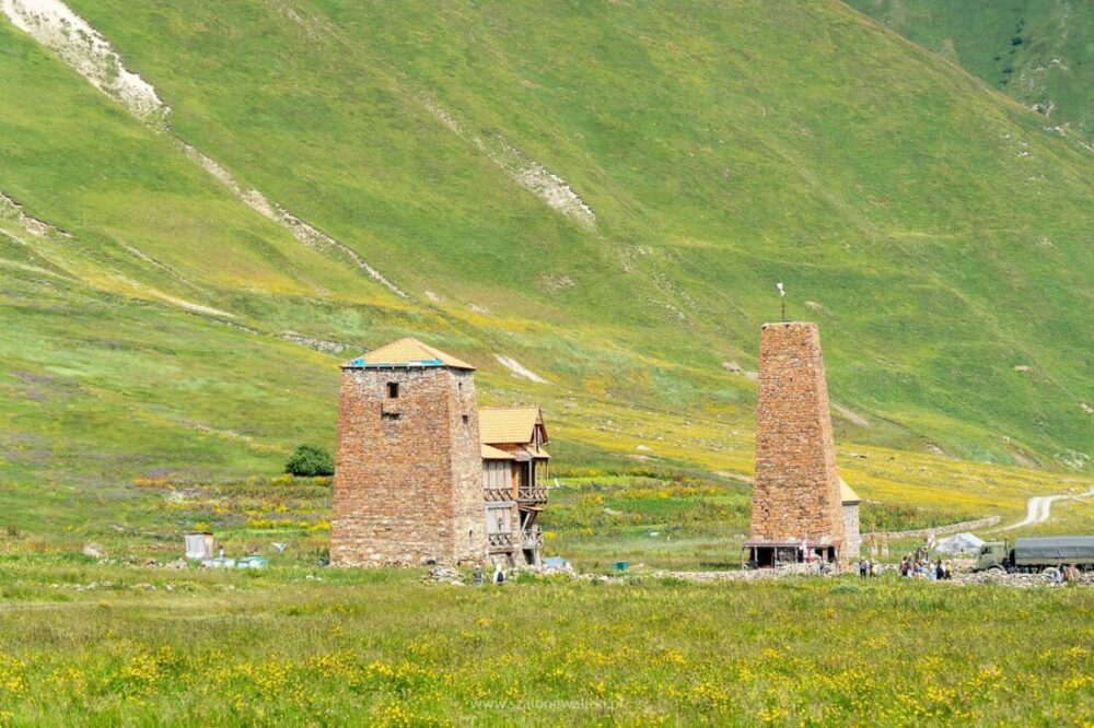 dolina truso w gruzji