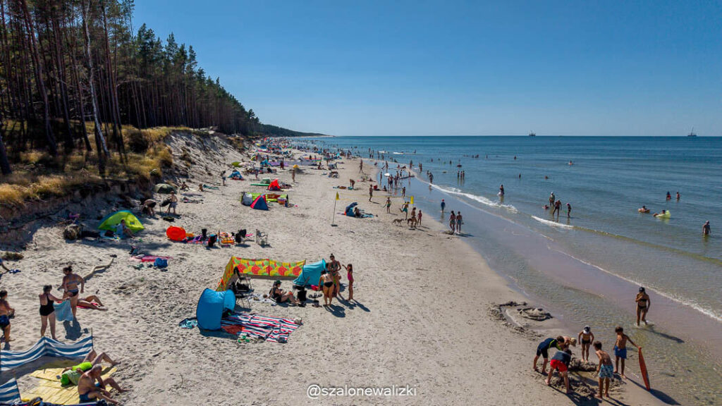 plaże gminy Choczewo