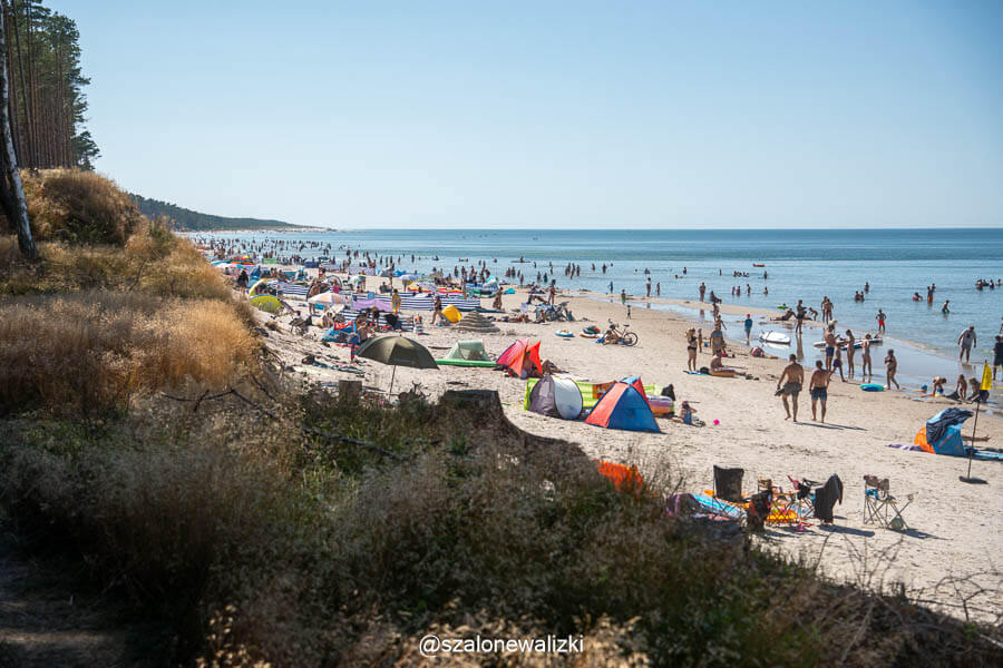 plaże gminy Choczewo