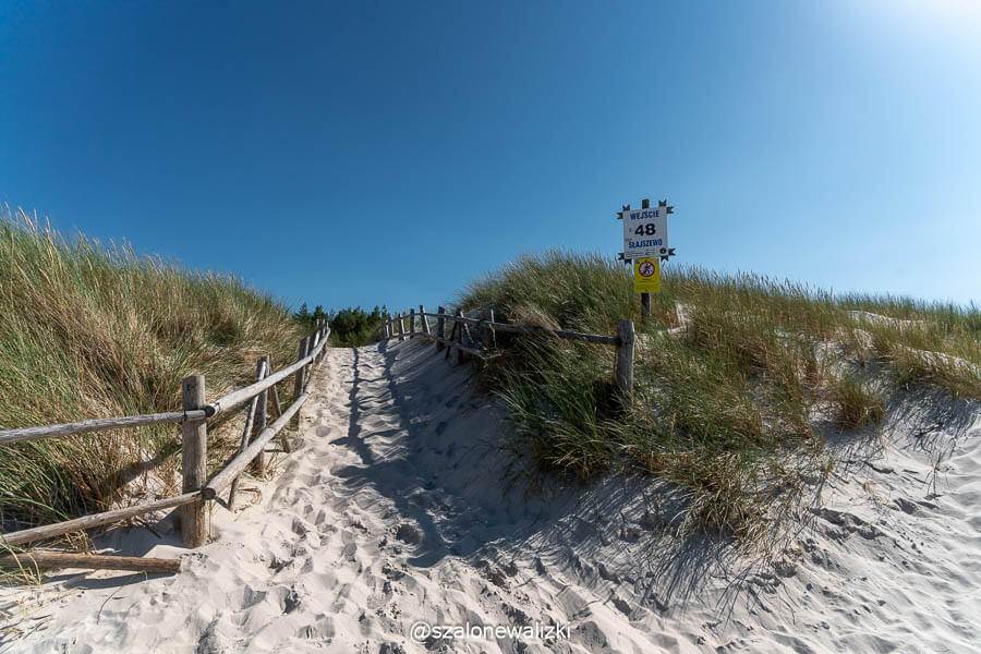 plaże gminy Choczewo
