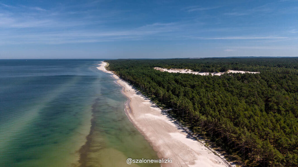 plaże gminy Choczewo