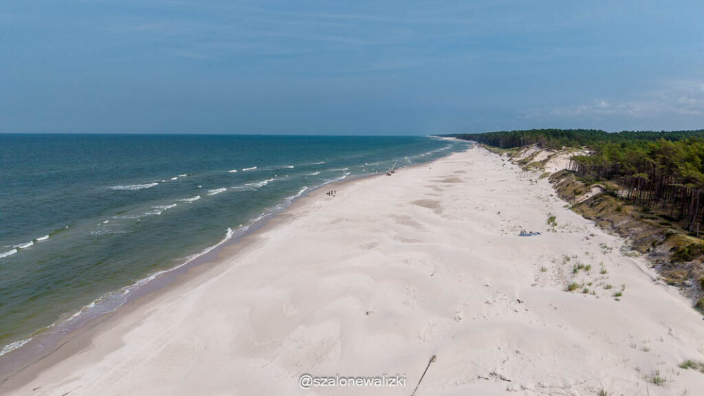 plaże gminy Choczewo