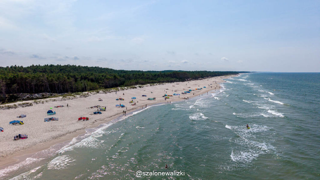 plaże gminy Choczewo